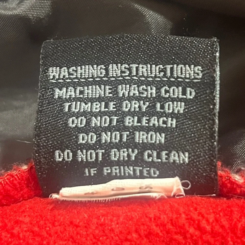 Dri Duck Red Gray Men's Large Outdoor Gorpcore Fleece Full Zip Jacket
